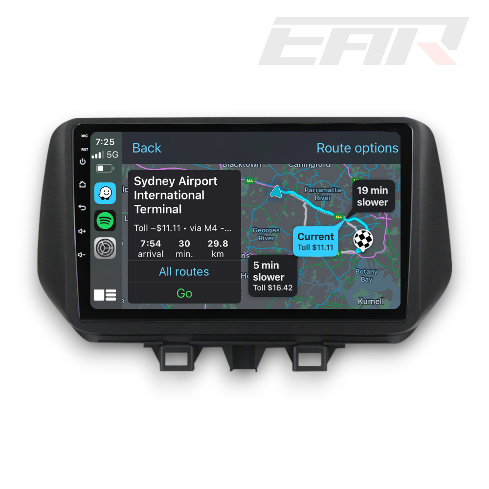 Hyundai Tucson (2018 - 2021) Multimedia 10" Touchscreen Display + Built-In Wireless Carplay & Android Auto