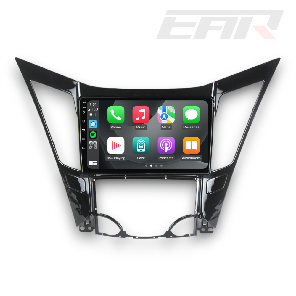 Hyundai i45 (2009 - 2012) Multimedia 9" Touchscreen Display + Built-In Wireless Carplay & Android Auto