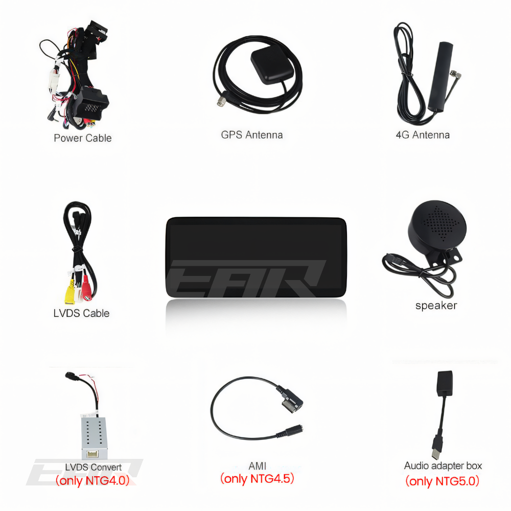 Mercedes Benz B Class Android 13.0 (W246) Multimedia 10.25"/12.3" Touchscreen Display + Built-In Wireless Carplay & Android Auto | 2013 - 2019 | LHD/RHD