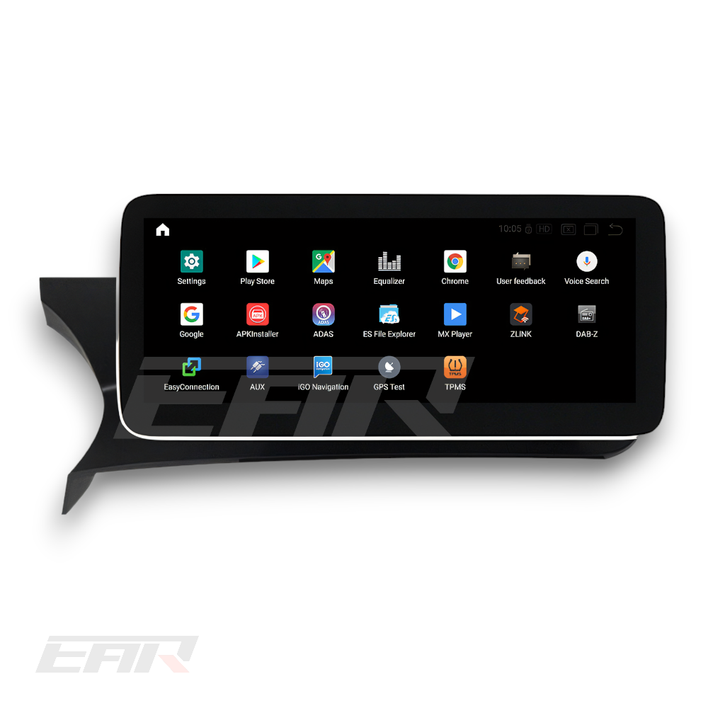 Mercedes Benz C Class Android 13.0 (W204) Multimedia 10.25"/12.3" Touchscreen Display + Built-In Wireless Carplay & Android Auto | 2011 - 2013 | LHD/RHD