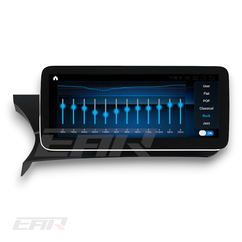 Mercedes Benz C Class Android 13.0 (W204) Multimedia 10.25"/12.3" Touchscreen Display + Built-In Wireless Carplay & Android Auto | 2011 - 2013 | LHD/RHD