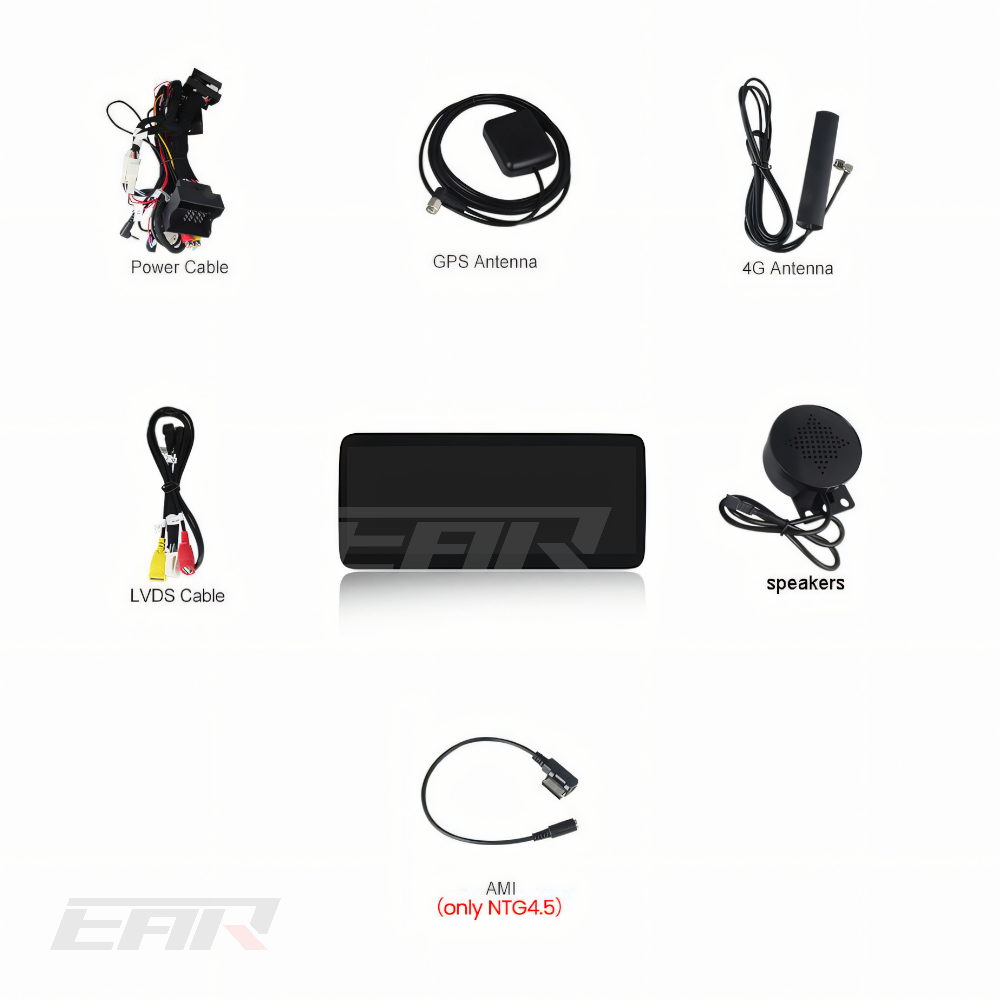 Mercedes Benz C Class Android 13.0 (W204) Multimedia 10.25"/12.3" Touchscreen Display + Built-In Wireless Carplay & Android Auto | 2011 - 2013 | LHD/RHD