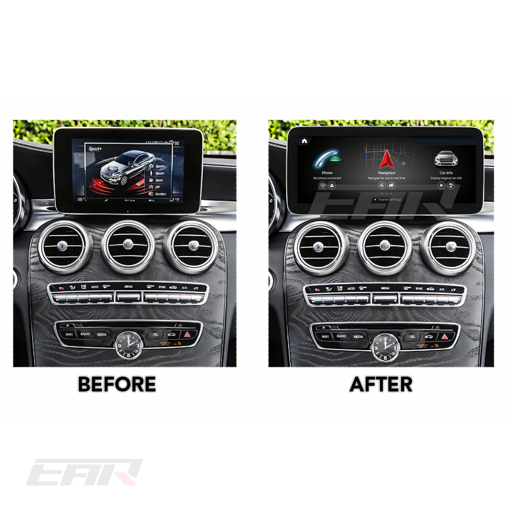 Mercedes Benz GLC Class Android 13.0 (C253) Multimedia 10.25"/12.3" Touchscreen Display + Built-In Wireless Carplay & Android Auto | 2014 - 2018 | LHD/RHD