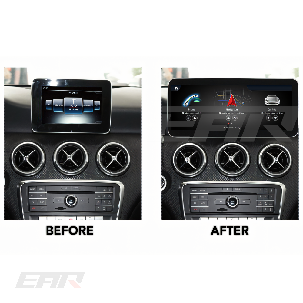 Mercedes Benz CLA Class Android 13.0 (C177) Multimedia 10.25"/12.3" Touchscreen Display + Built-In Wireless Carplay & Android Auto | 2013 - 2018 | LHD/RHD