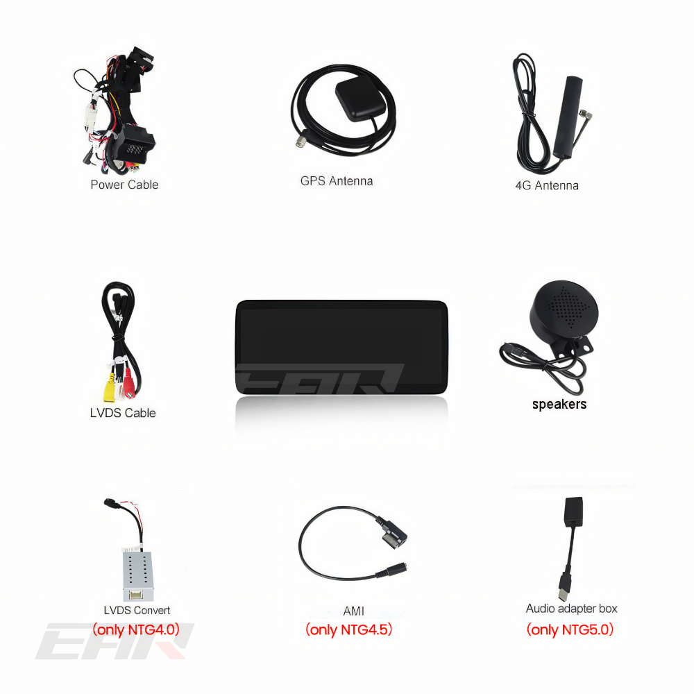 Mercedes Benz E Class Android 13.0 (C207/A207) Multimedia 10.25"/12.3" Touchscreen Display + Built-In Wireless Carplay & Android Auto | 2009 - 2017 | LHD/RHD