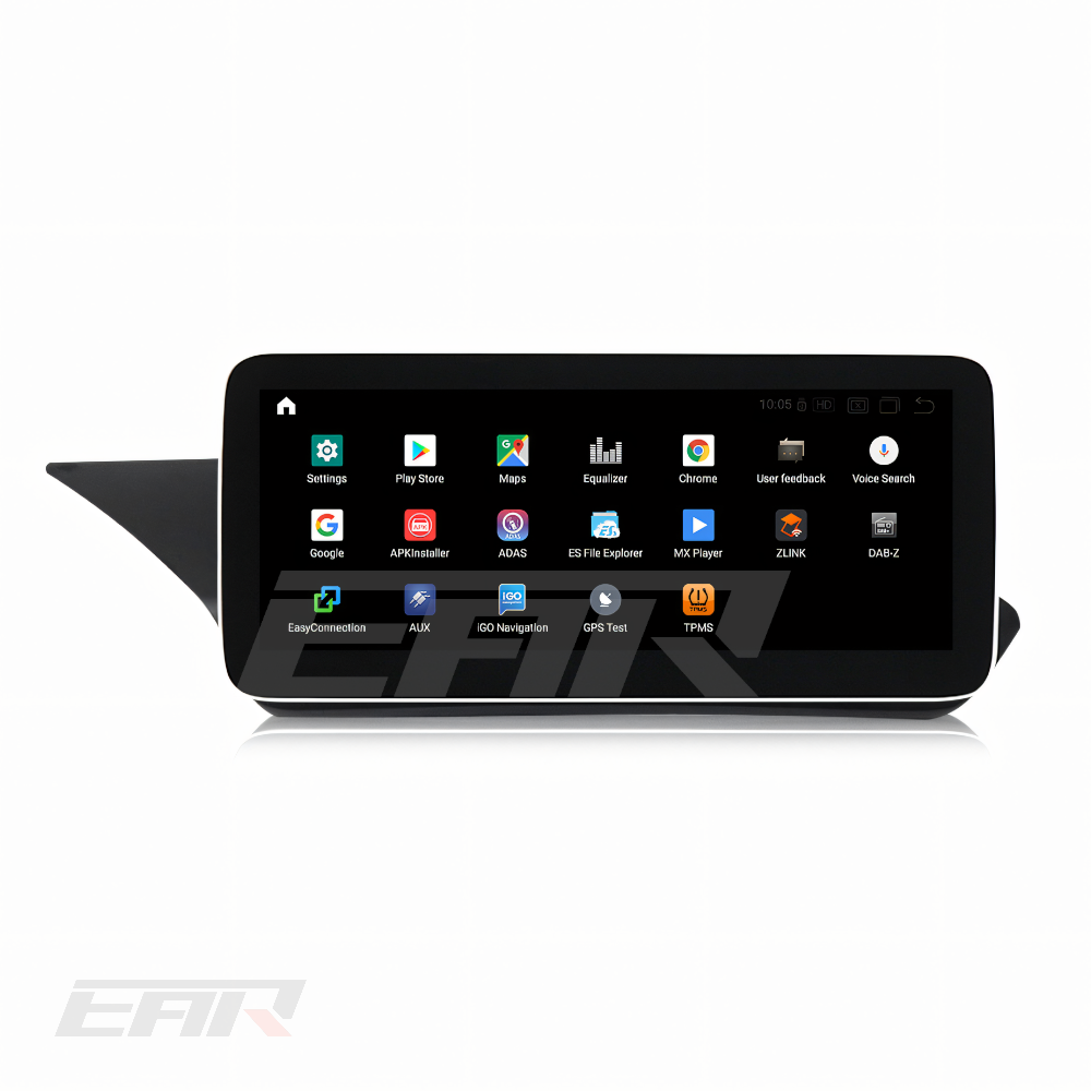 Mercedes Benz E Class Android 13.0 (W212) Multimedia 10.25"/12.3" Touchscreen Display + Built-In Wireless Carplay & Android Auto | 2009 - 2016 | LHD/RHD