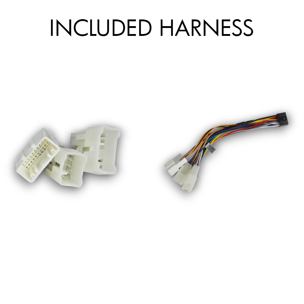 Toyota Yaris (2005 - 2011) Multimedia 9" Touchscreen Display + Built-In Wireless Carplay & Android Auto