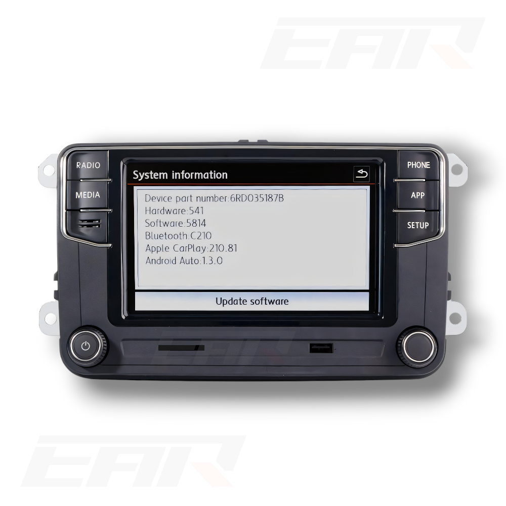Volkswagen 6.5" Touchscreen + Carplay/Android Auto | 2003 - 2013