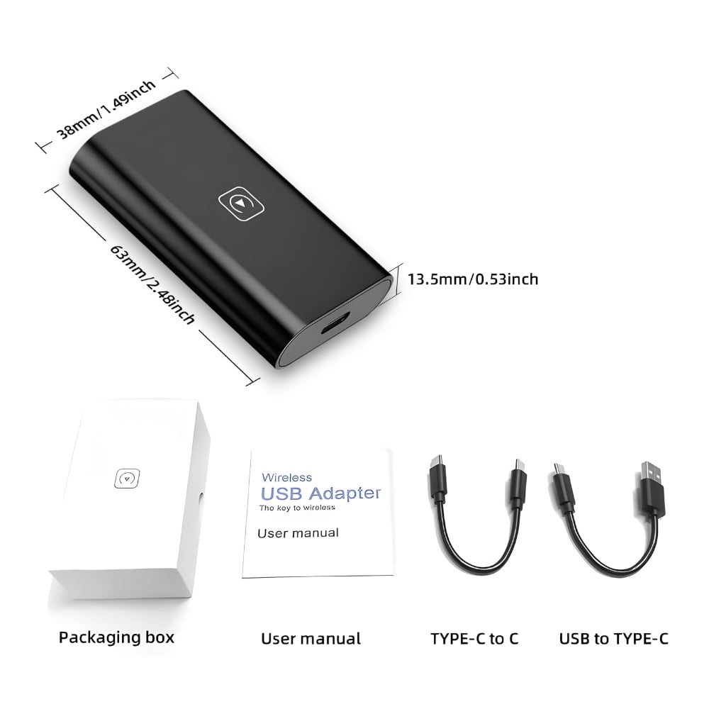 Wired To Wireless Carplay Adapter