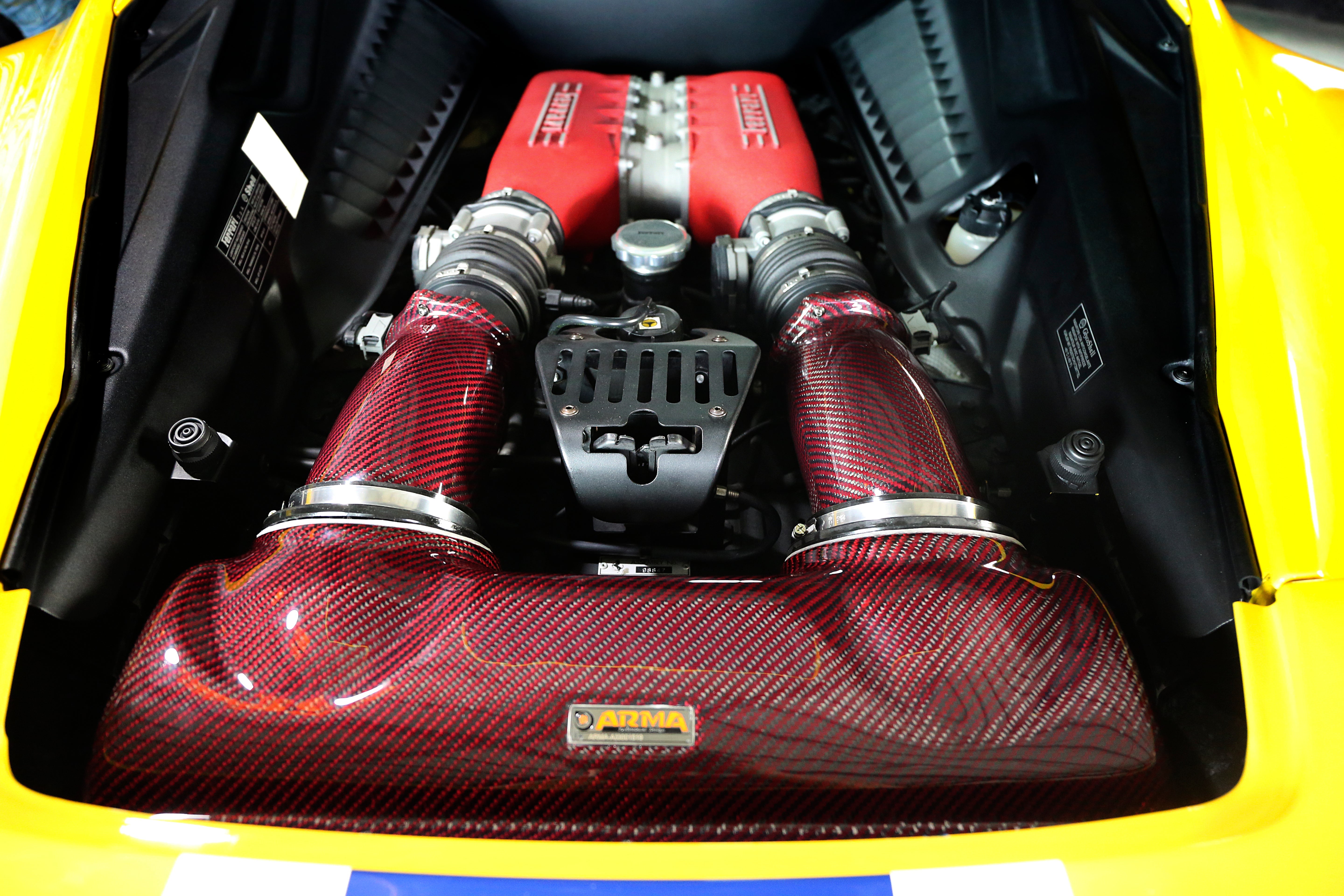ARMASPEED Ferrari 458 Italia | Carbon Fiber Cold Air Intake