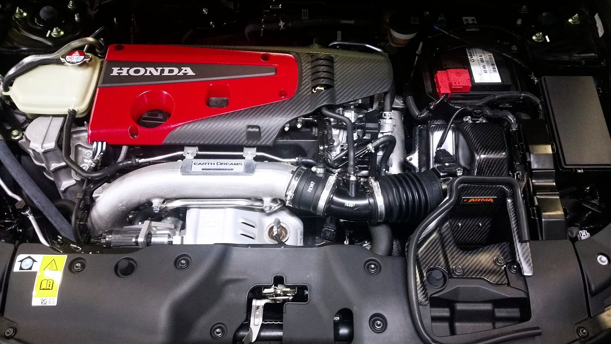 ARMASPEED Honda Civic Type-R FK8 | Carbon Fiber Cold Air Intake