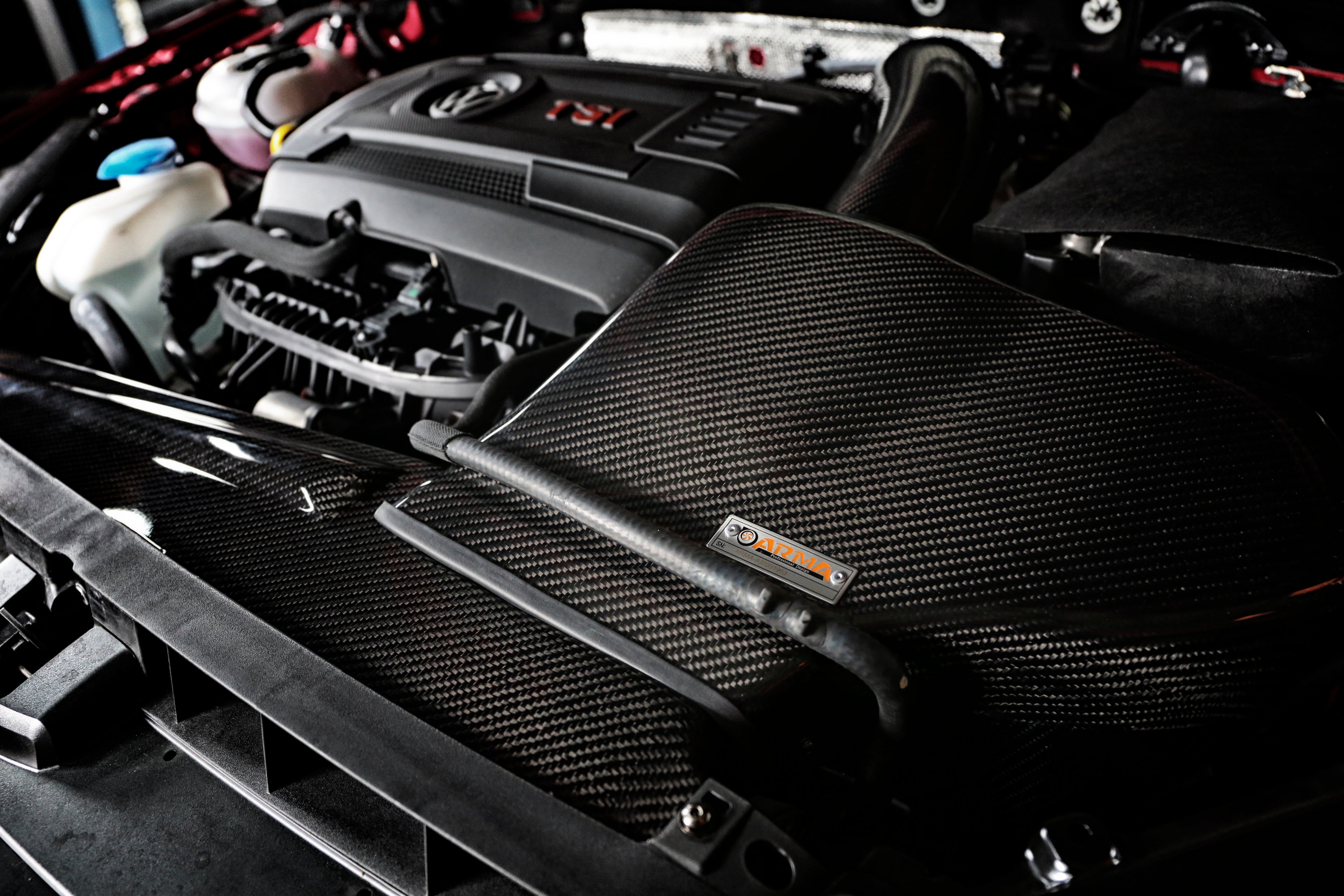 ARMASPEED Volkswagen Golf 7 / 7.5 GTI / R | Carbon Fiber Cold Air Intake