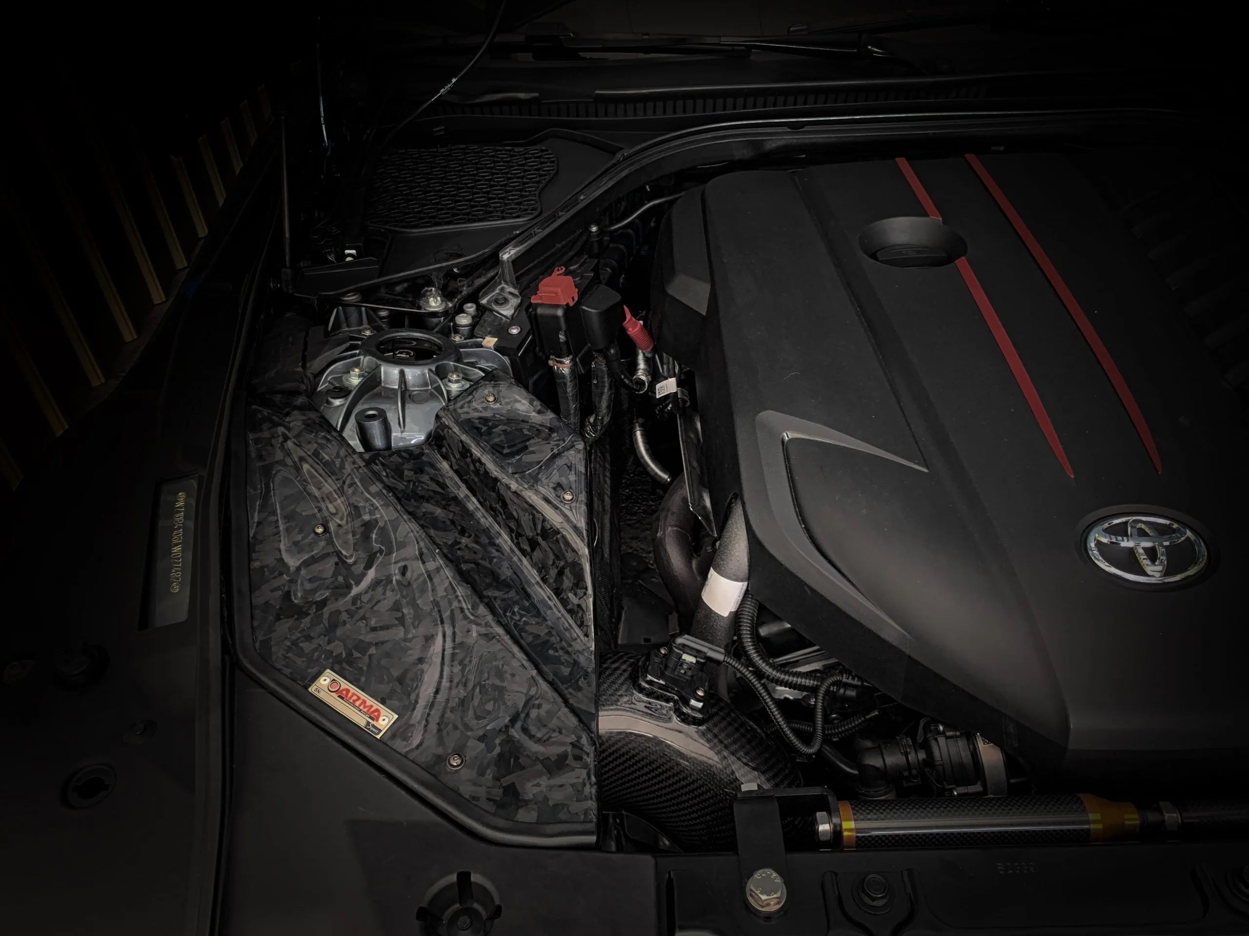 ARMASPEED Toyota Supra | A90 MK5 3.0 | Carbon Fiber Cold Air Intake