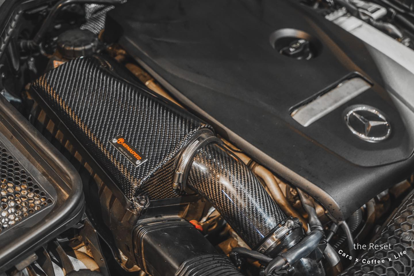 ARMASPEED Mercedes-Benz C Class | C200 C250 C260 C300 | W205 (M274) | Carbon Fiber Cold Air Intake