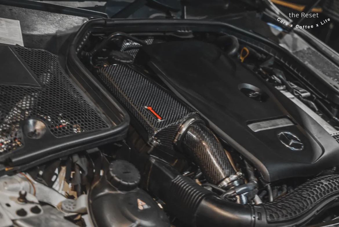 ARMASPEED Mercedes-Benz C Class | C200 C250 C260 C300 | W205 (M274) | Carbon Fiber Cold Air Intake