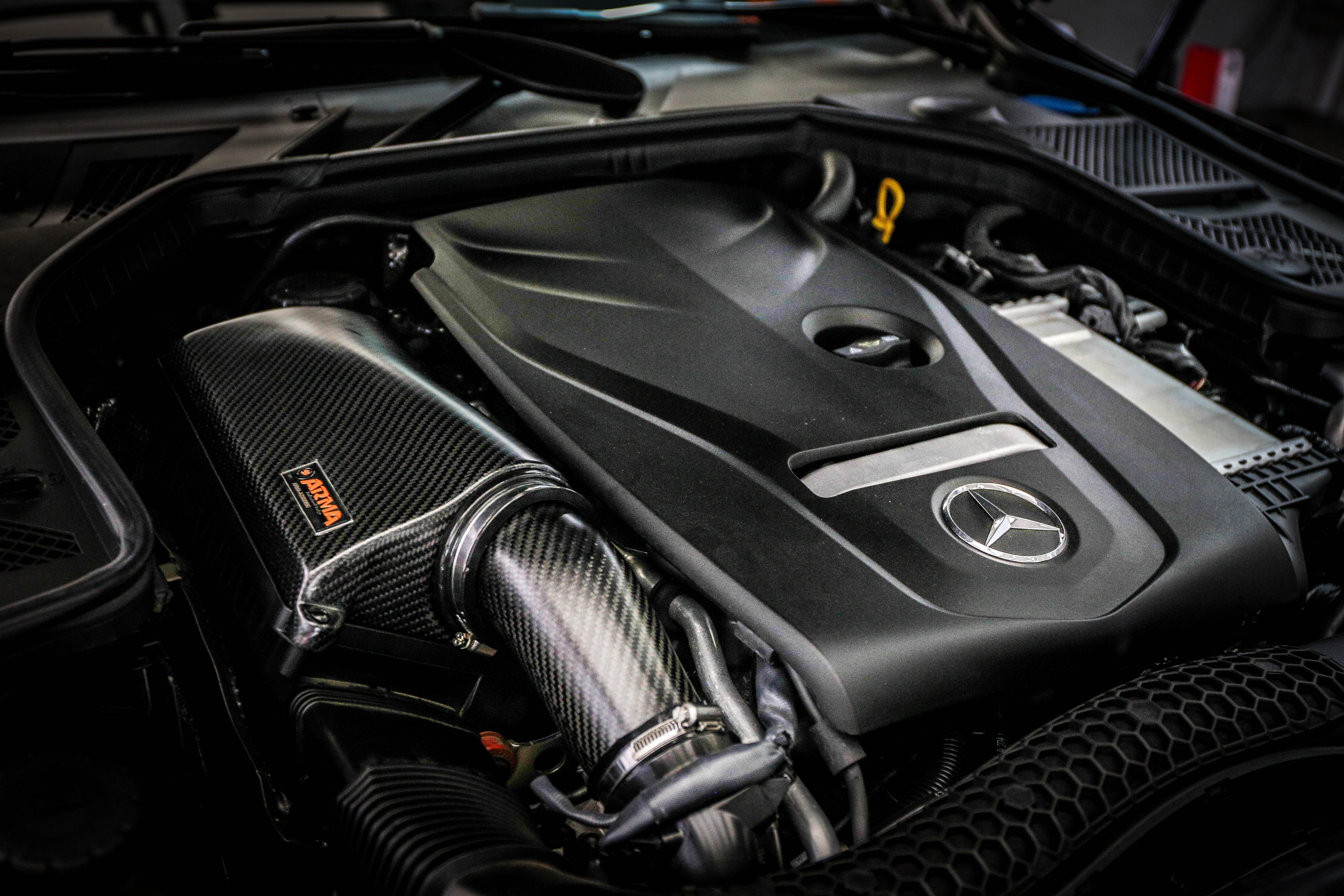 ARMASPEED Mercedes-Benz C Class | C200 C250 C260 C300 | W205 (M274) | Carbon Fiber Cold Air Intake