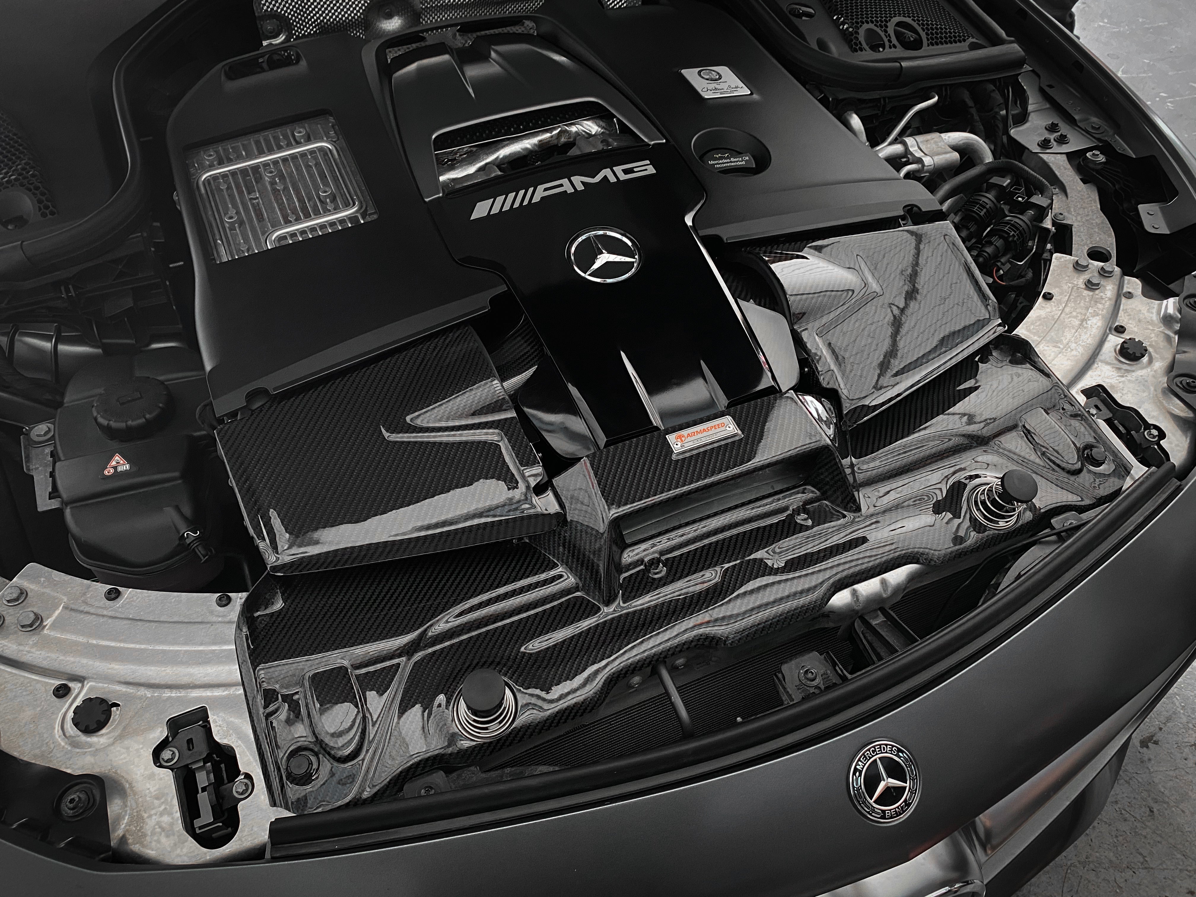 ARMASPEED Mercedes-Benz E Class AMG E63 / E63S | W213 | Carbon Fiber Cold Air Intake