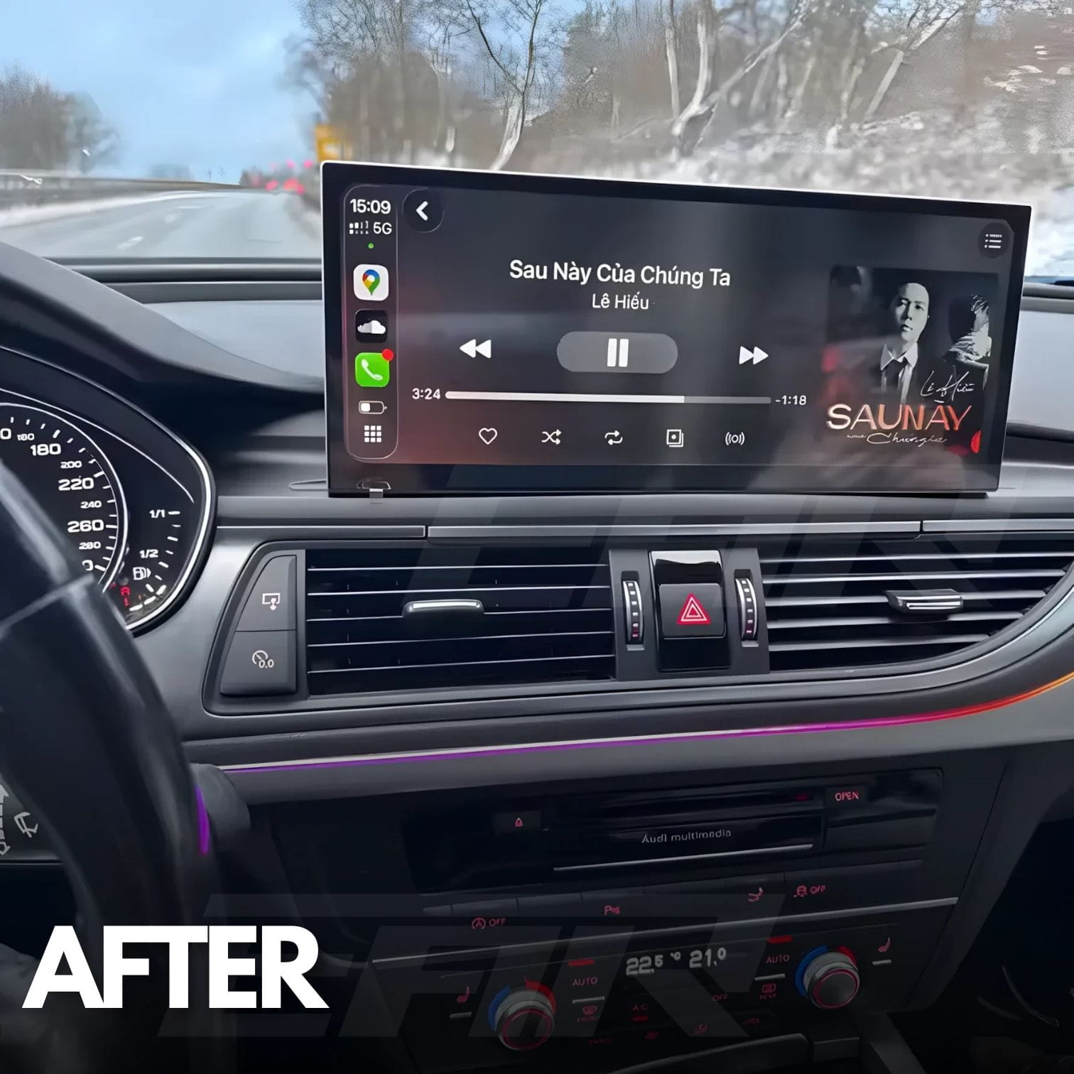 Audi A6 / S6 / RS6 / A7 / S7 / RS7 | C7 / C7.5 | 12.3" Linux CarPlay/Android Touchscreen Display | 2011 - 2018