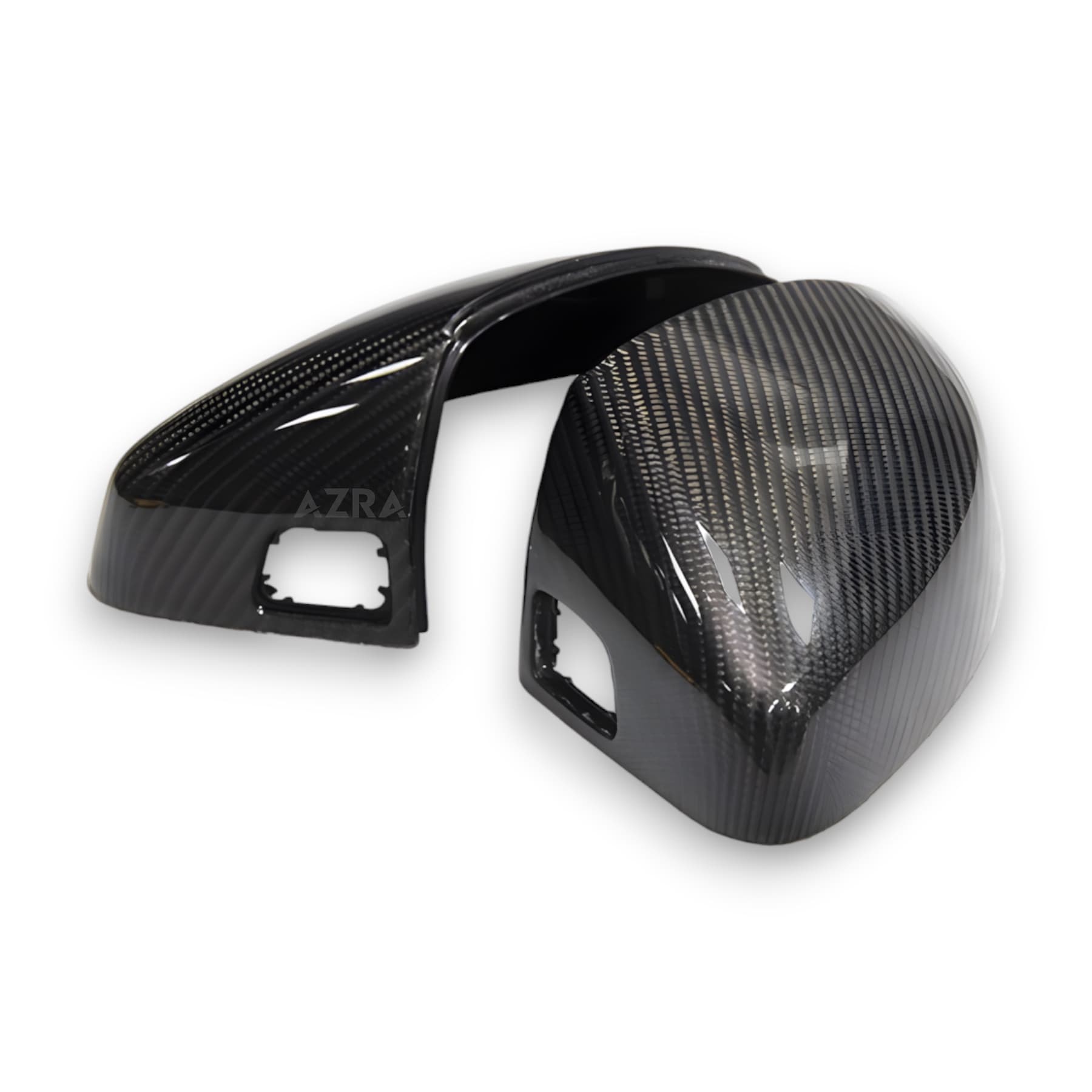 AZRA Audi A3 / S3 / RS3 | 8V | Carbon Fiber Mirror Caps | 2013 - 2020 With Lane Assist Hole