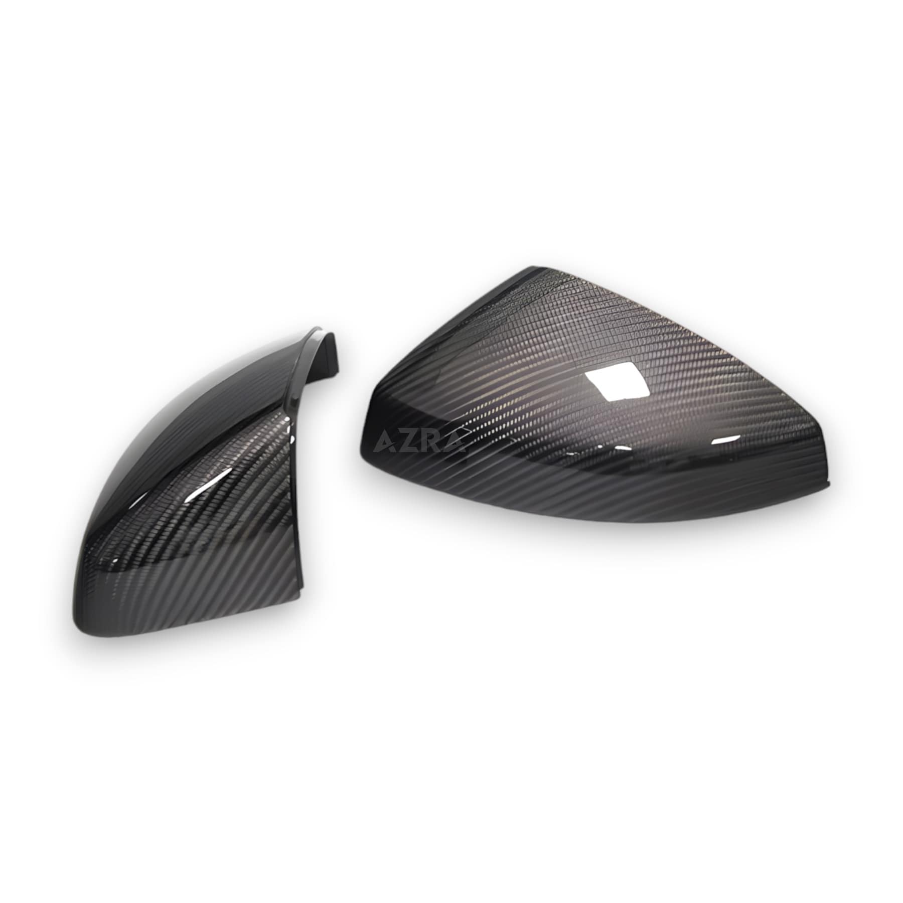 AZRA Audi A3 / S3 / RS3 | 8V | Carbon Fiber Mirror Caps | 2013 - 2020 Without Lane Assist Hole