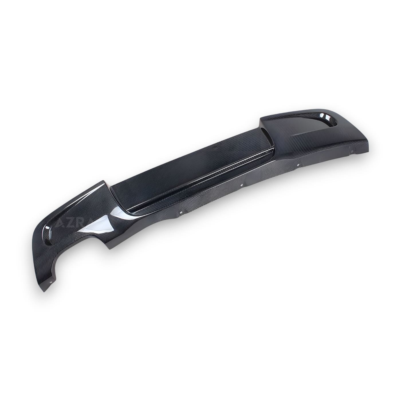 AZRA BMW 1 Series | E87 | Carbon Fiber Rear Diffuser | 2007 - 2010 Single Exit | -00-----