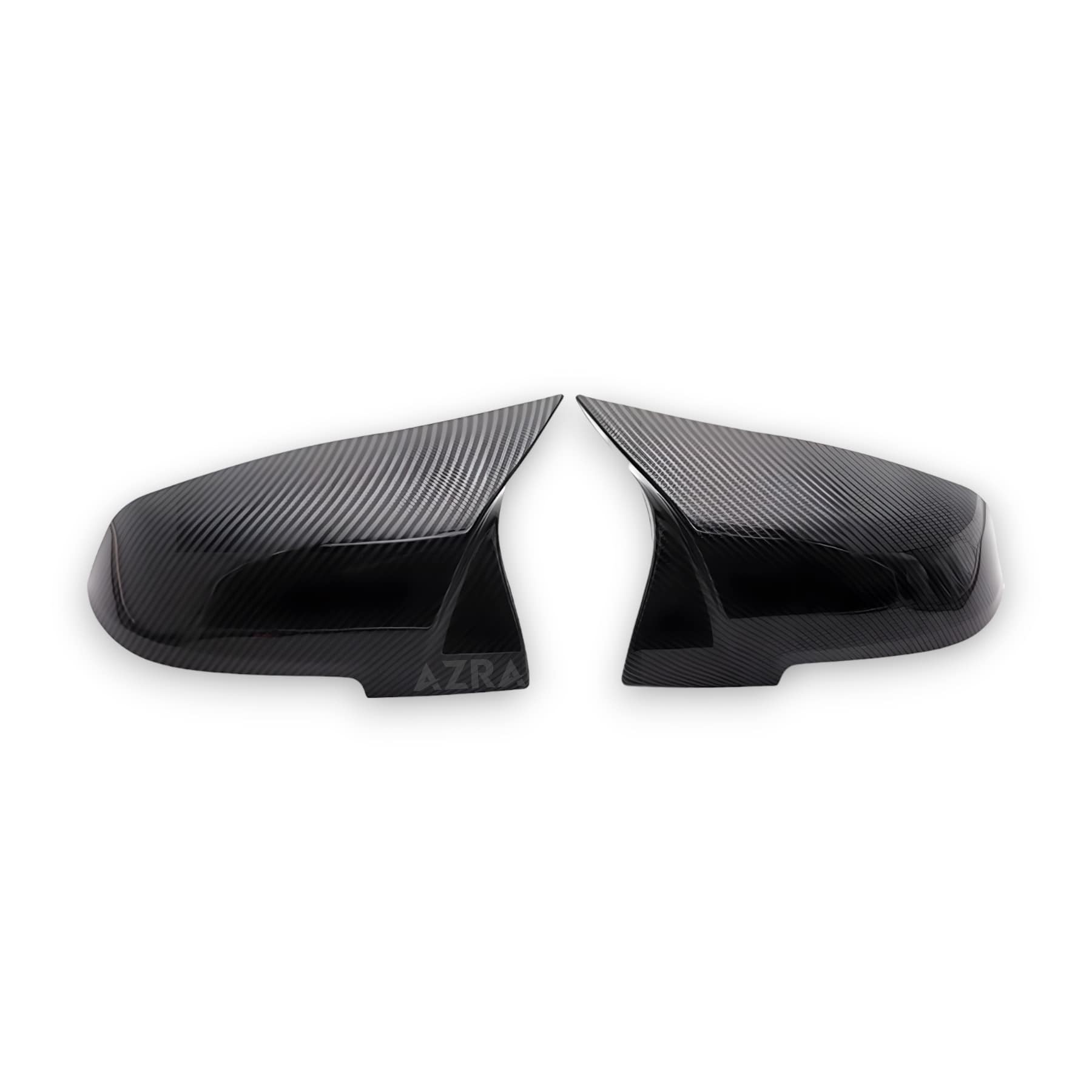 AZRA BMW 1 / 2 / 3 / 4 Series | F20/F22/F30/F32 | Gloss Black / Carbon Print Mirror Caps Carbon Print