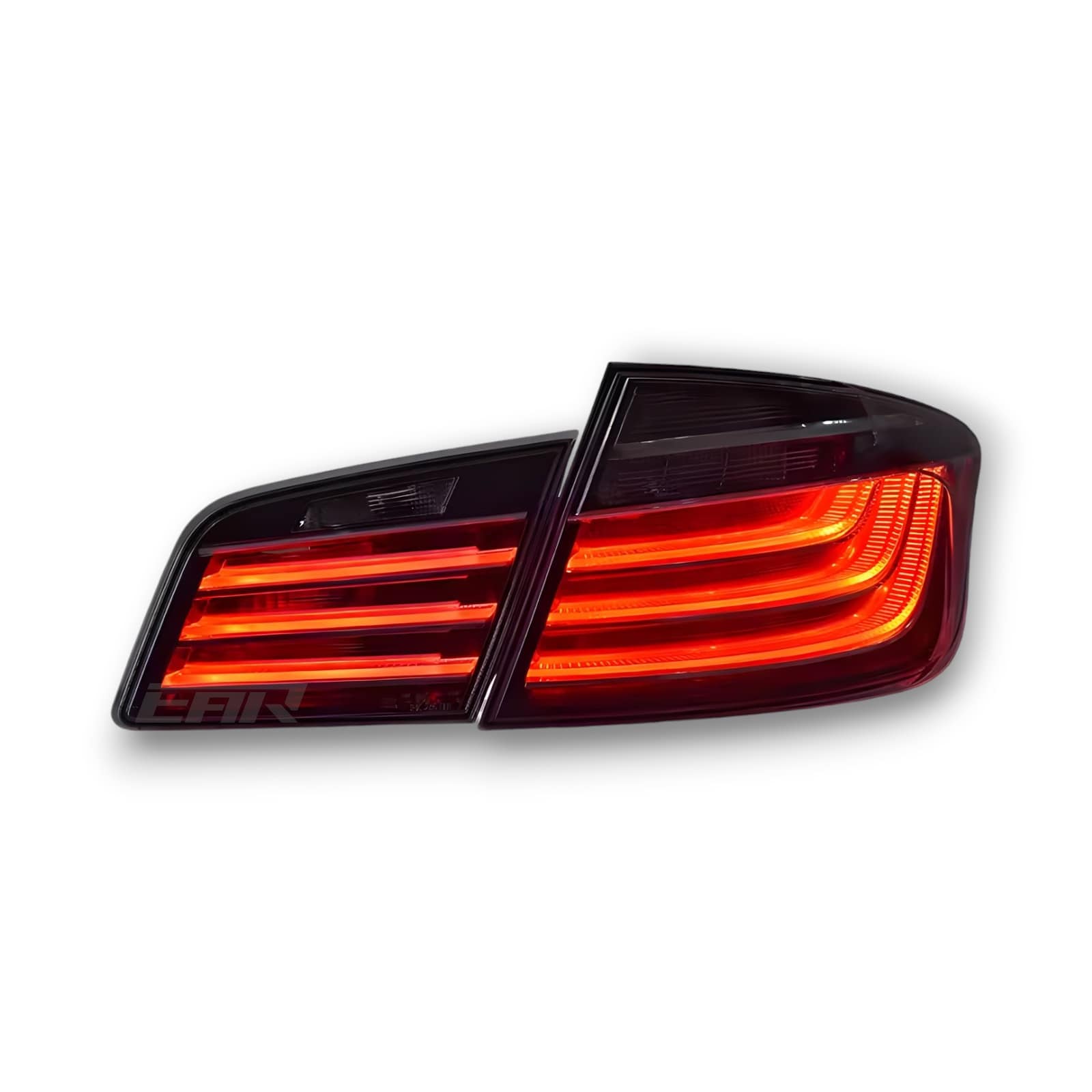 BMW 5 Series F10 & F18 LED Taillights Smoked Red