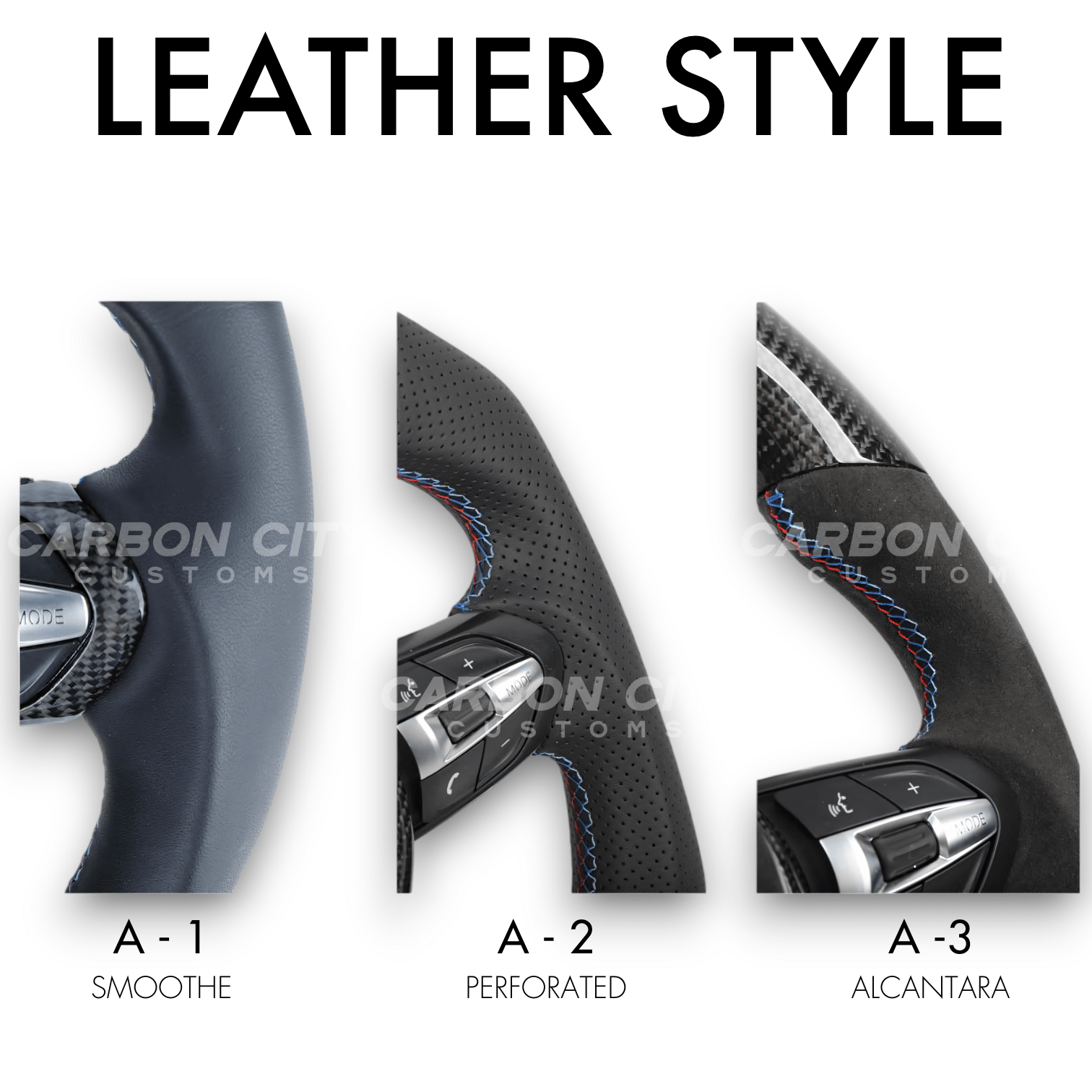 BMW E63 M6 Style Customizable Steering Wheel