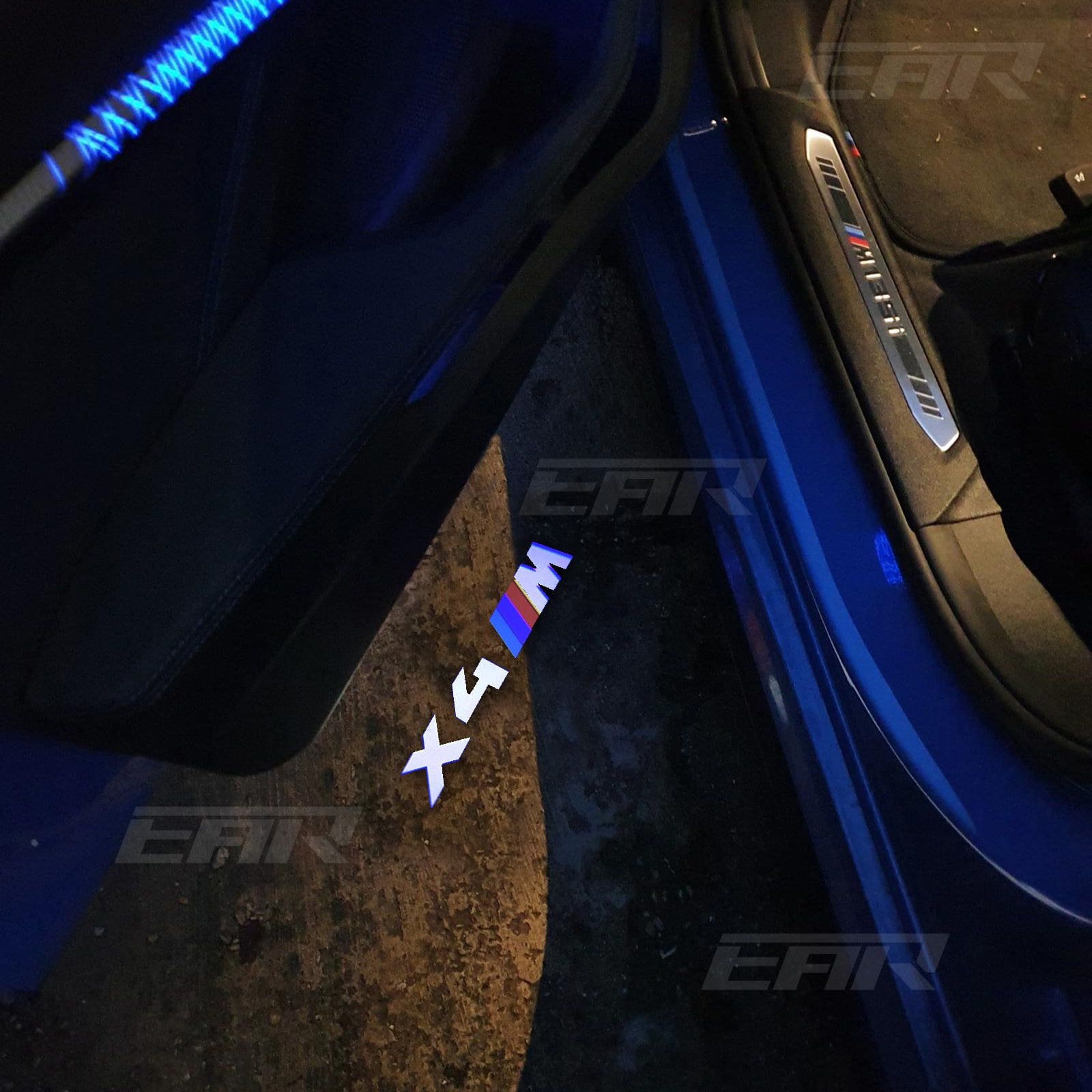 BMW LED Car Door Welcome Logo Shadow Lights | E/F Chassis X4M