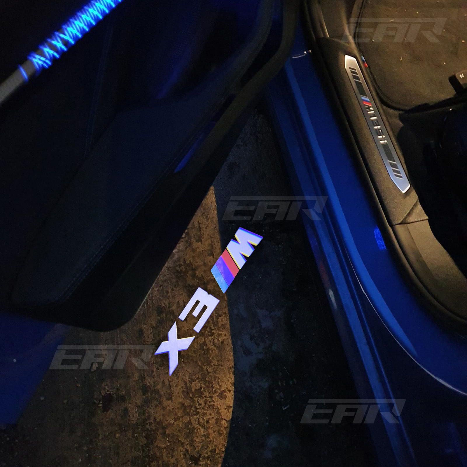 BMW LED Car Door Welcome Logo Shadow Lights | E/F Chassis X3M