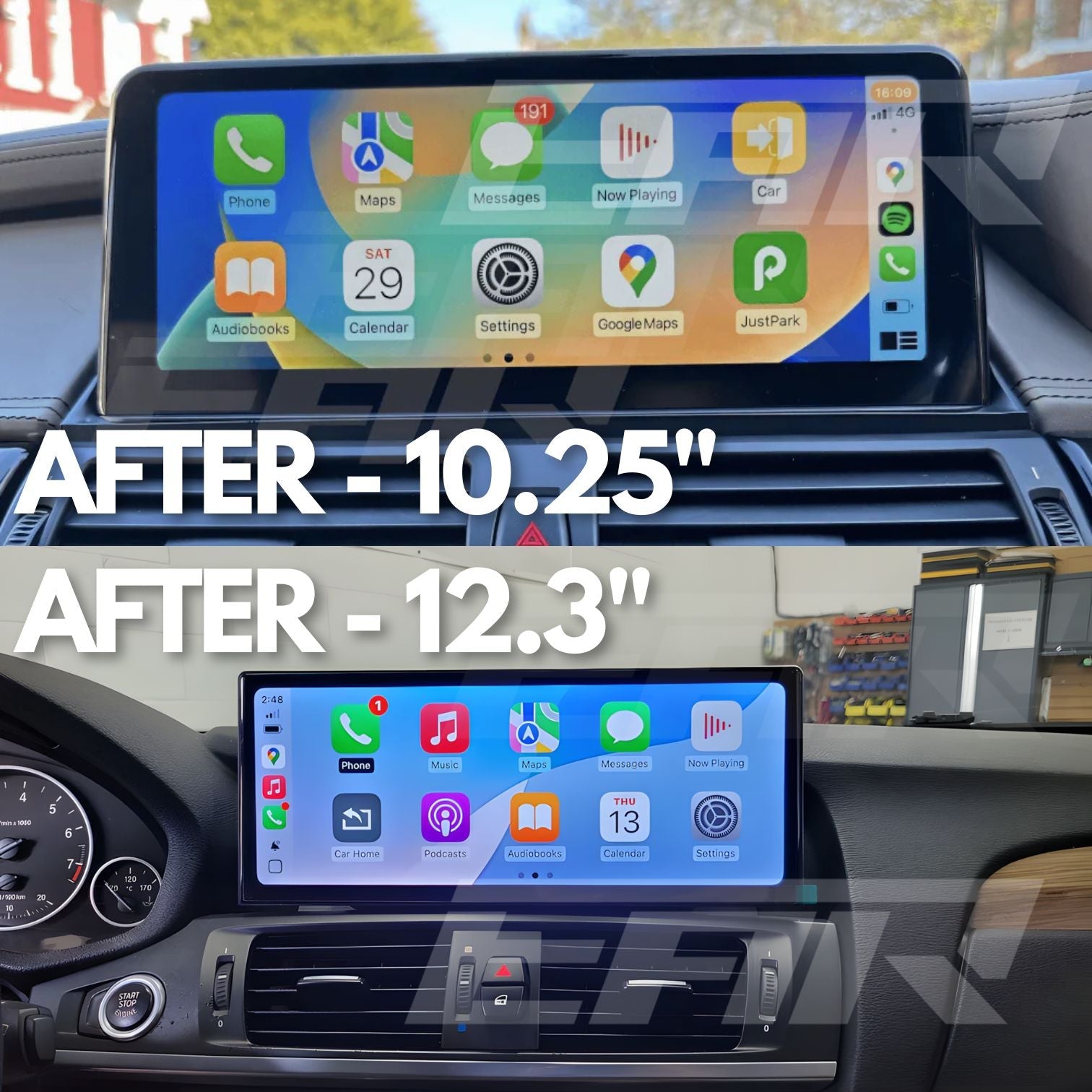 BMW X5/X6 | E70/E71 | 10.25"/12.3" Linux CarPlay/Android Touchscreen Display | 2007 - 2014