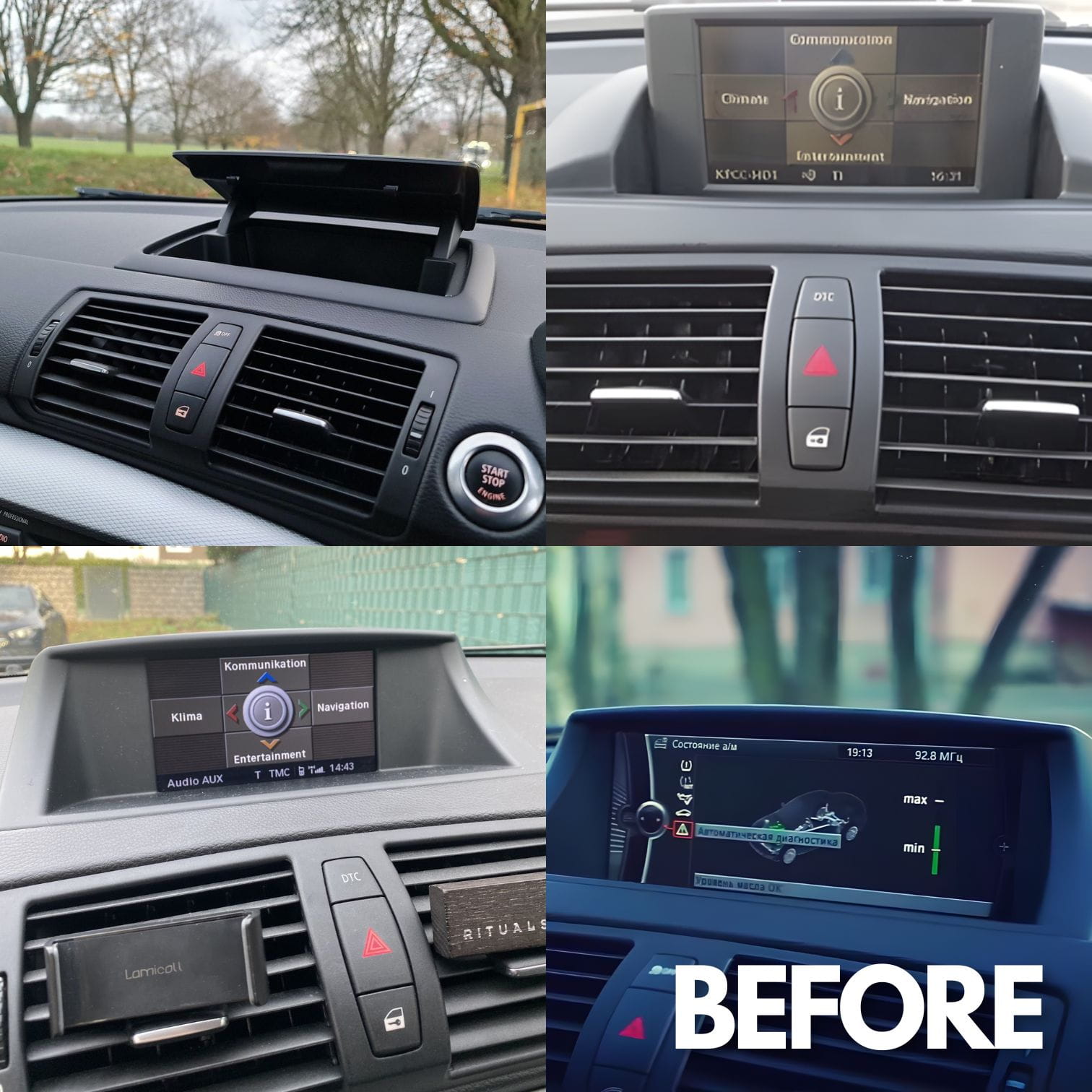 BMW 1 Series | E8X | 10.25"/12.3" Linux CarPlay/Android Touchscreen Display | 2004 - 2012