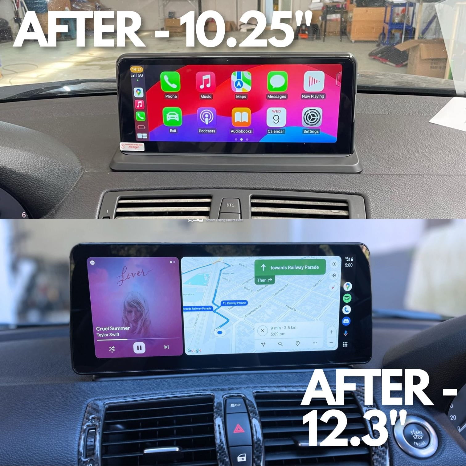 BMW 1 Series | E8X | 10.25"/12.3" Linux CarPlay/Android Touchscreen Display | 2004 - 2012