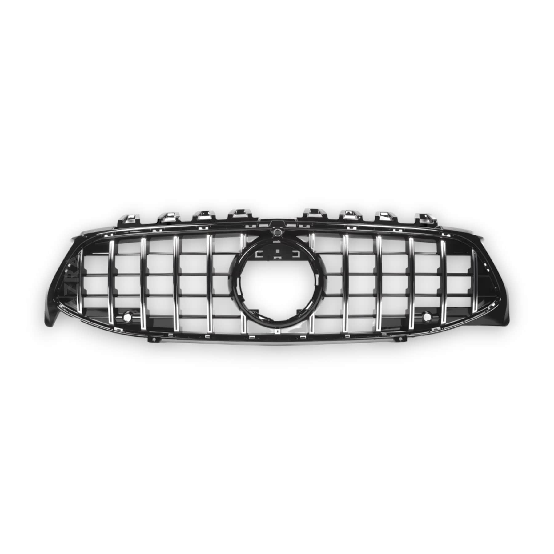 AZRA Mercedes-Benz CLA Class | C118 | AMG GT Panamericana Gloss Black / Chrome Front Grille | 2019 - 2024 Chrome