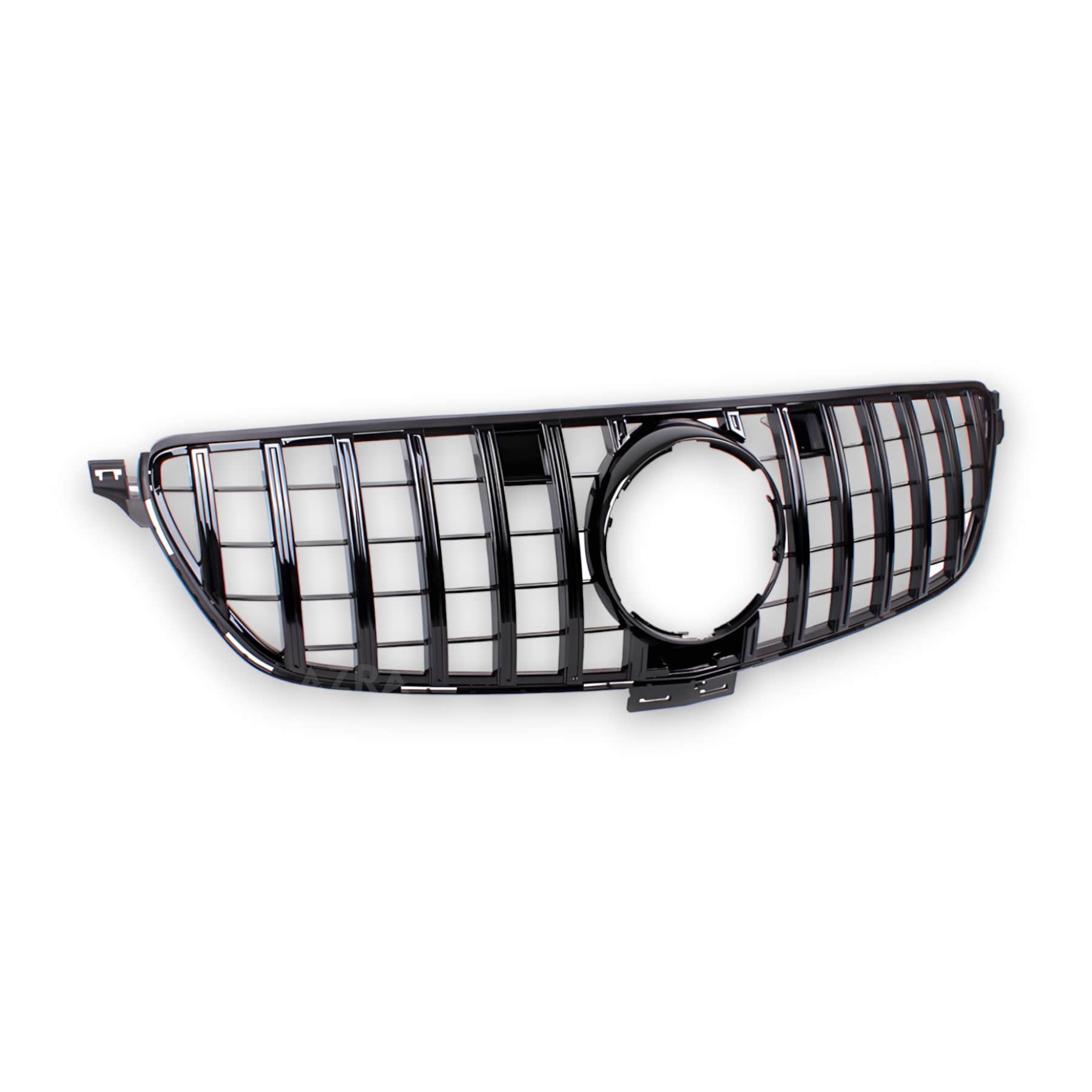 AZRA Mercedes-Benz GLE Class / GLE63 / GLE63s | W292/C292 | AMG GT Panamericana Gloss Black / Chrome Front Grille | 2015 - 2019 Gloss Black