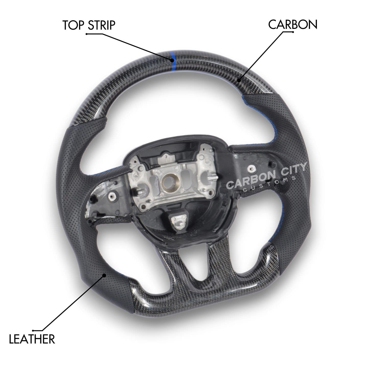 Dodge SRT Style Customizable Steering Wheel