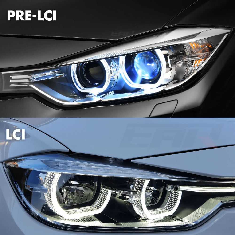 BMW F30 3 Series CSL Yellow/RGB Headlight DRL Module Upgrade | 2013 - 2020