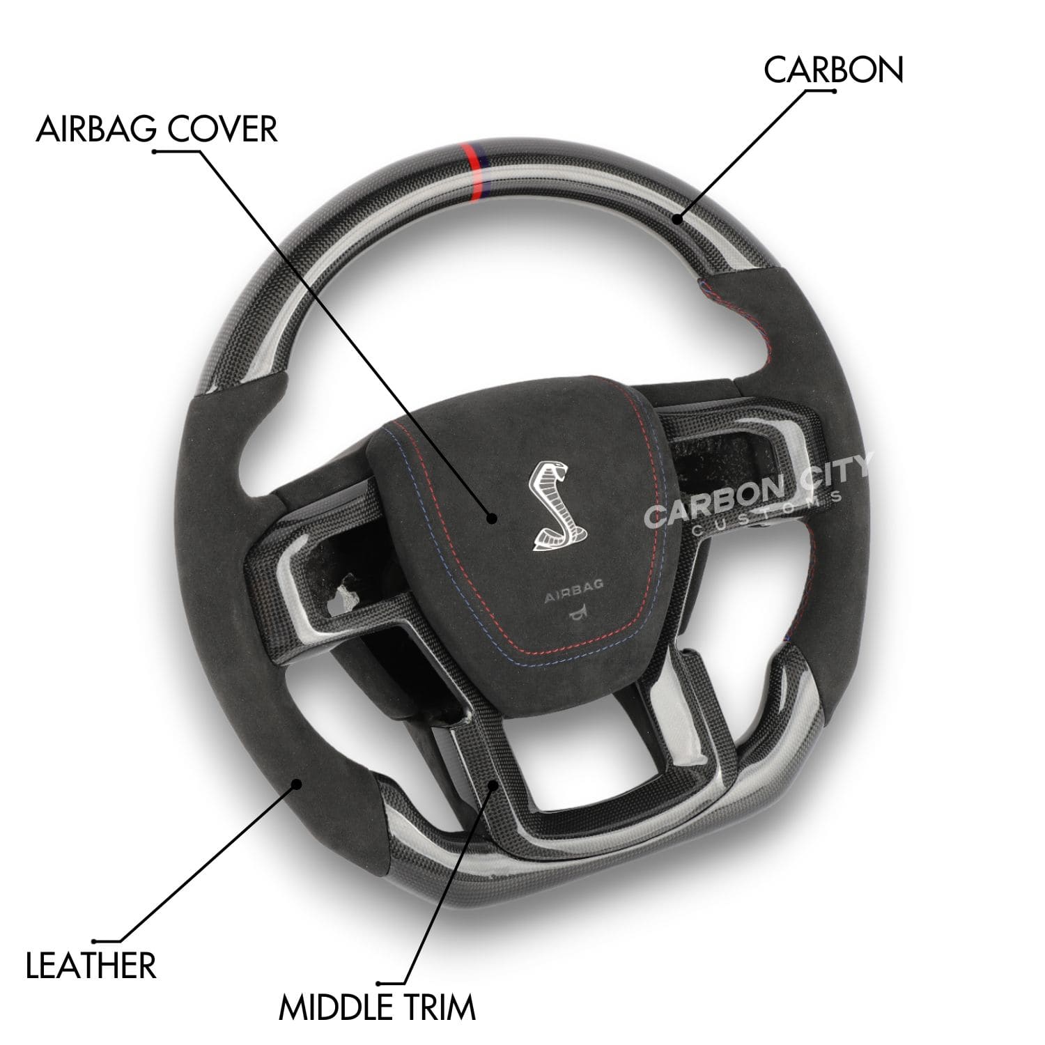 Ford F-150 Style Customizable Steering Wheel