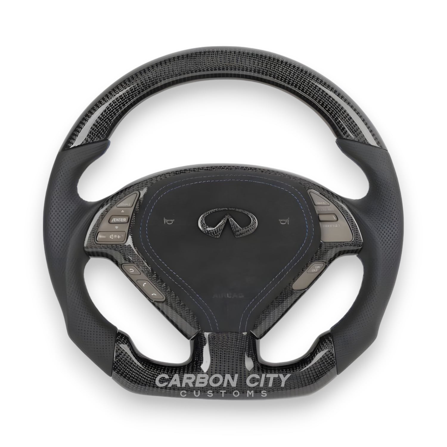 Infiniti G25/G35/G37 Style Customizable Steering Wheel