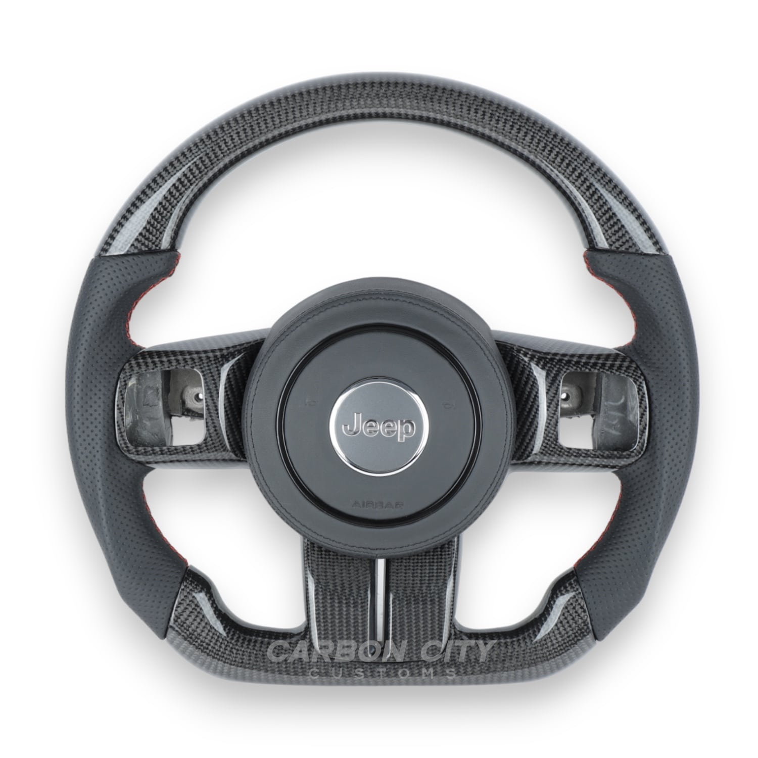 Jeep Wrangler Style Customizable Steering Wheel