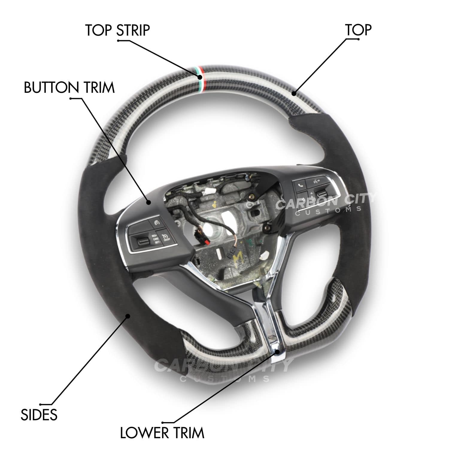 Maserati Customizable Steering Wheel