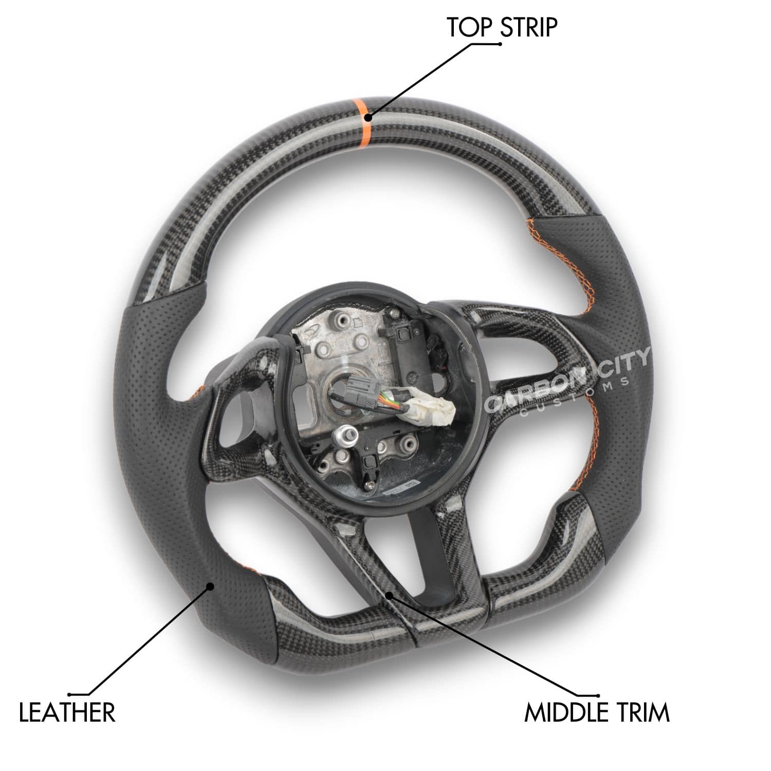 McLaren Customizable Steering Wheel