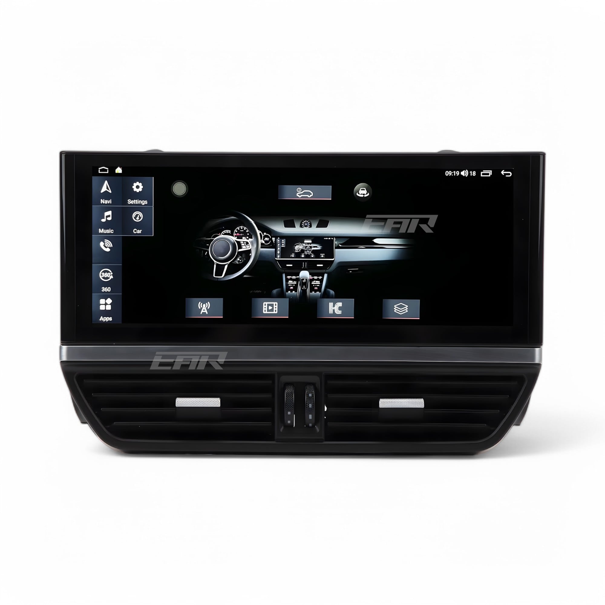 Porsche Cayenne 12.3" Touchscreen Display + Built-In Wireless Carplay & Android Auto | 2009 - 2017