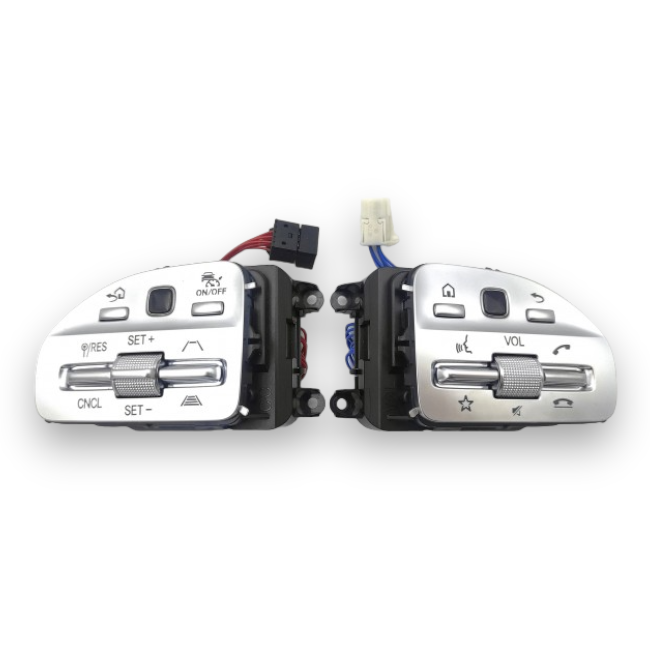 Mercedes Benz Genuine OEM Silver AMG Buttons | A Class | C Class | E Class | G Class | S Class | AMG GT | 2019+