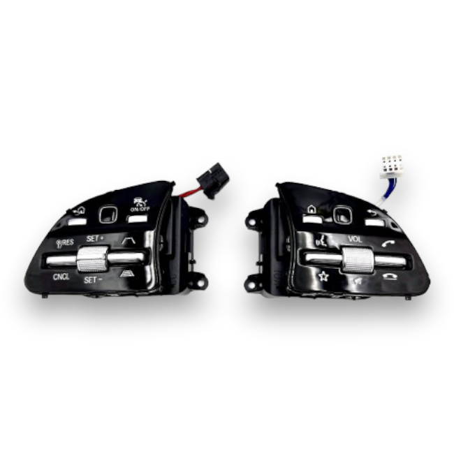 Mercedes Benz Genuine OEM Gloss Black AMG Buttons | A Class | C Class | E Class | G Class | S Class | AMG GT | 2019+