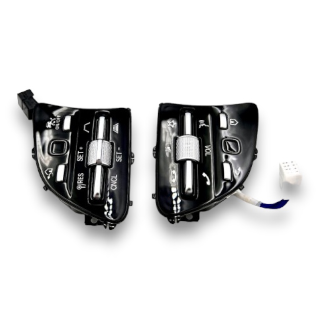 Mercedes Benz Genuine OEM Gloss Black AMG Buttons | A Class | C Class | E Class | G Class | S Class | AMG GT | 2019+