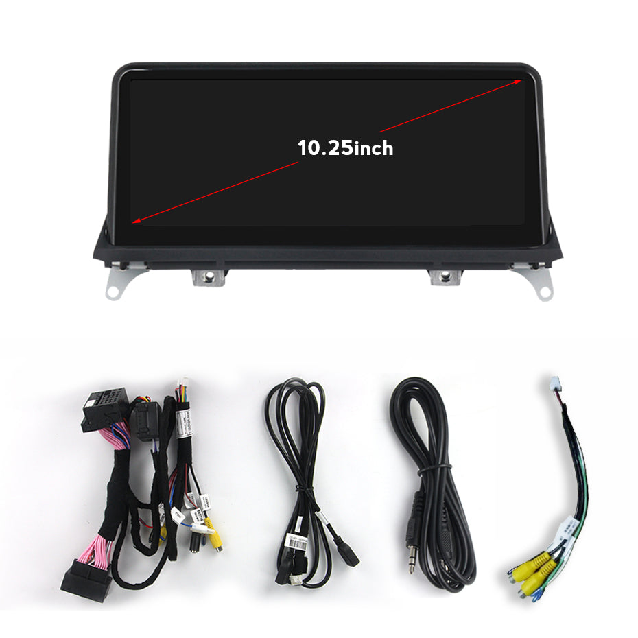 BMW X5/X6 E70/E71 10.25" Multimedia Touchscreen Display + Built-in Wireless Carplay & Android Auto | 2007 - 2014