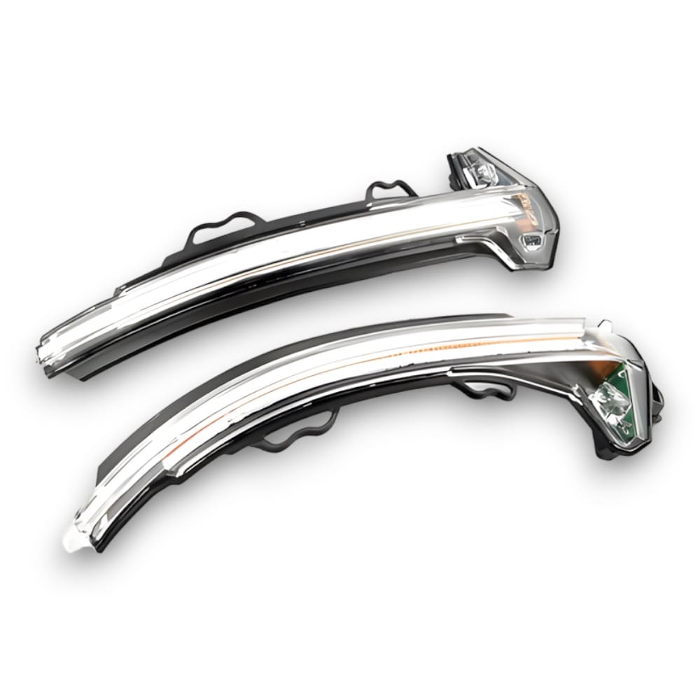 Audi A4/S4/RS5/A5/S5/RS5 | B9 | Dynamic Sequential Smoked/Crystal Mirror Indicator Blinker | 2016 - 2019 Crystal White