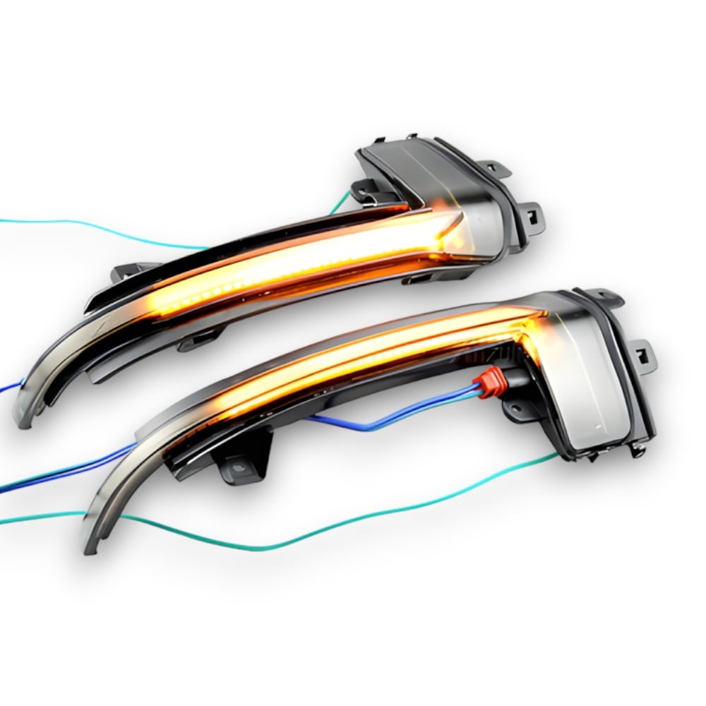 Audi A3/S3/RS3/A4/S4/RS5/A6/S6/RS6/A8/S8/Q3/SQ3 | B8/B8.5/8K/4F/C6/D3/8P Dynamic Sequential Smoked Mirror Indicator Blinker | 2008 - 2016