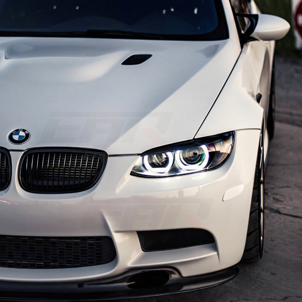 BMW 3 Series E92/E93/M3 Angel LED Headlights (2006 - 2012) (Plug & Play)